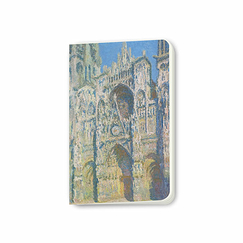 Small notebook Claude Monet - Rouen Cathedral. The portal and the Saint-Romain tower, full sun, 1894
