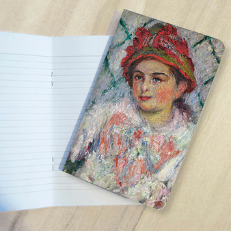 Small notebook Claude Monet - Blanche Hoschedé as a Child, 1880
