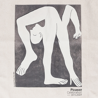 Totebag Picasso Célébration 1973-2023 - 43 x 27 cm