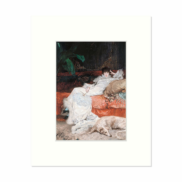 Reproduction Georges Clairin - Portrait of Sarah Bernhardt, 1876
