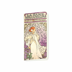 Carnet long Alphonse Mucha - Sarah Bernhardt La Dame aux Camélias, 1896