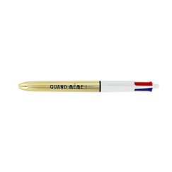 4 Colours pen glossy gold - Even so !