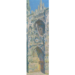 Marque-pages Monet - La Cathédrale de Rouen. Le portail et la tour Saint-Romain