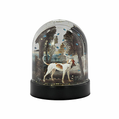 Snow globe Jean-Baptiste Oudry - Polydore dog of the pack of Louis XV, 1726