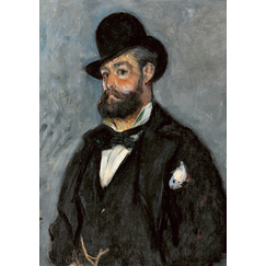 Monet Postcard - Portrait of Léon Monet