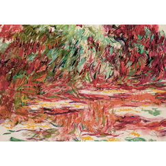 Monet Postcard - The Water Lily Pond