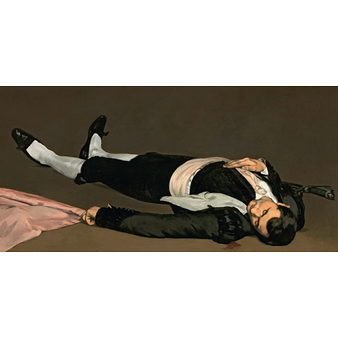 Carte postale Manet - L'Homme mort