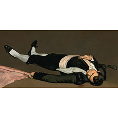 Manet Postcard - The Dead Torero