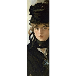 Manet Bookmark - Berthe Morisot with a bouquet of violets