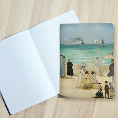 Notebook Édouard Manet / Edgar Degas - On the beach at Boulogne, 1868 / Beach scene, 1869-1870