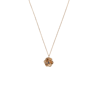 Necklace Golden Rose Cluny