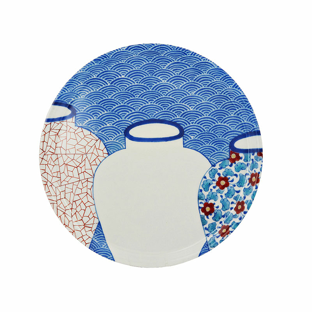 Round tray 3 jars - ⌀31 cm