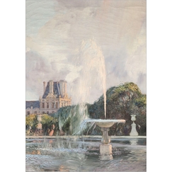 Postcard DE LA TOUCHE - Jets d'eau aux Tuileries, undated