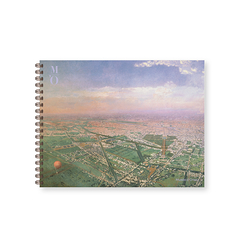 Spiral notebook Victor Navlet - General view of Paris, taken from the Observatory