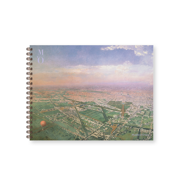 Spiral notebook Victor Navlet - General view of Paris, taken from the Observatory