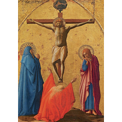 Masaccio Postcard - Crucifixion