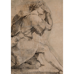 Carte postale Raphael - Moïse