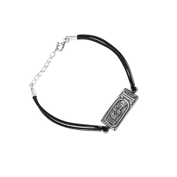 Silver clearance cartouche bracelets