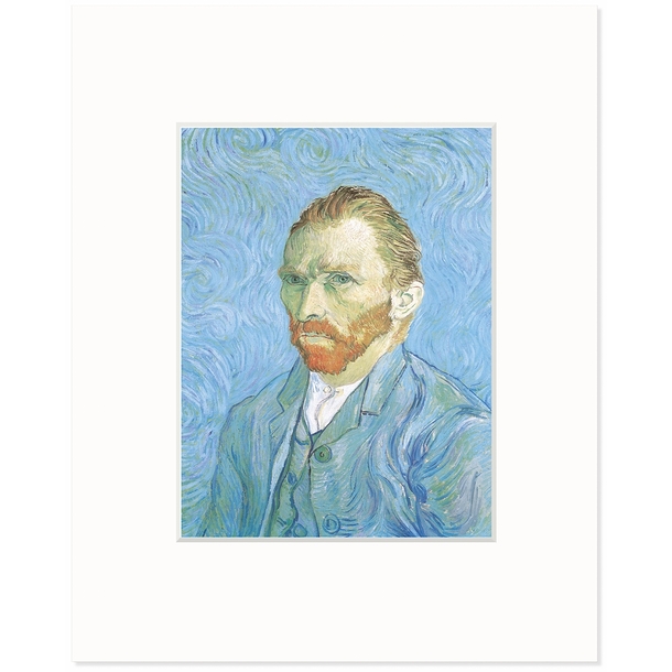Reproduction sous Marie-Louise Vincent Van Gogh - Portrait de l'artiste, 1889