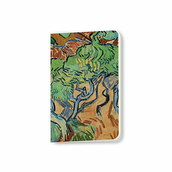 Small Notebook Vincent van Gogh - Tree Roots, 1890