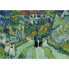 Postcard Van Gogh - A staircase in Auvers-sur-Oise