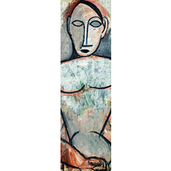 Bookmarks Picasso - Woman with hands folded (study for The Ladies' of Avignon)