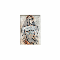 Magnet Pablo Picasso - Femme aux mains jointes, (étude pour «Les Demoiselles d'Avignon»),1907