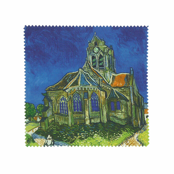 Microfiber Vincent van Gogh - Church in Auvers-sur-Oise, 1890