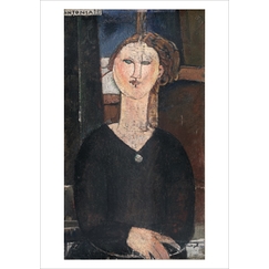 Carte postale Modigliani - Antonia 1915