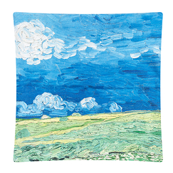 Cushion cover Vincent van Gogh - Wheatfield under Thunderclouds - 45x45cm
