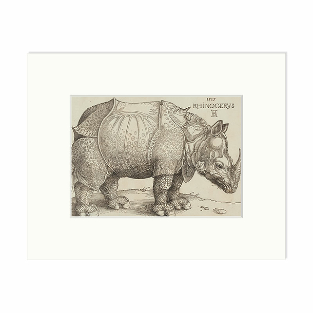 Reproduction Albrecht Dürer - The rhinoceros, 1515