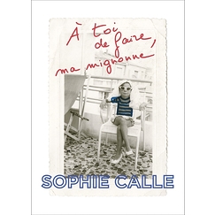 Carte postale Calle - Portrait de Sophie Calle à sept ans, XXe siècle