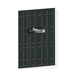 Notebook Calepinage Louvre Philippe Apeloig - Black