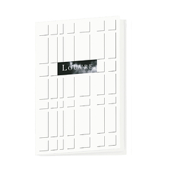 Notebook Calepinage Louvre Philippe Apeloig - White