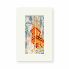 Reproduction sous Marie-Louise Robert Delaunay - La Ville de Paris. La femme et la tour, 1925