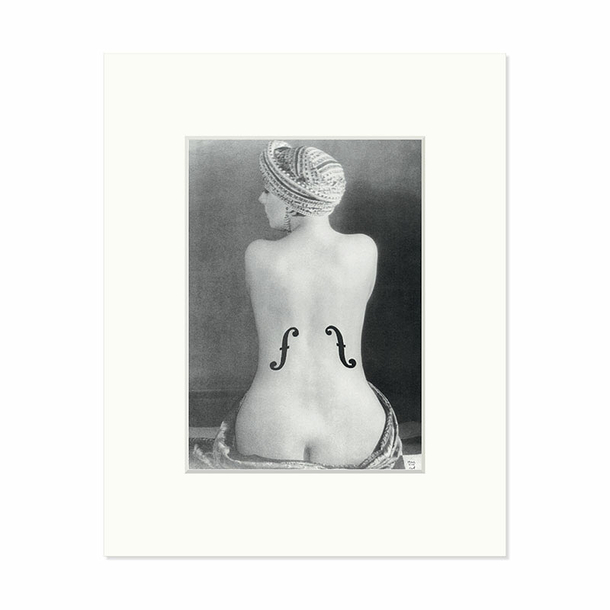 Reproduction under Marie-Louise Man Ray - Ingres's Violin, 1924