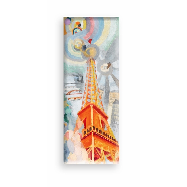 Magnet Delaunay - The city of Paris, The woman and the tower, 1925