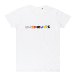BarbaLouvre - Mixed white T-shirt
