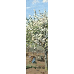 Bookmark Camille Pissarro - Orchard in bloom, 1872