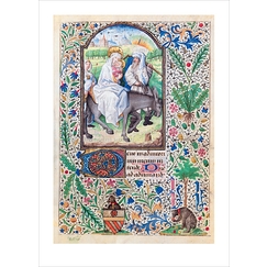 Postcard Jean Haincelin - Hours for the use of Paris, known as the Hours of Guillaume Jouvenel des Ursins