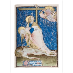 Carte postale Maître de Rohan - Grandes Heures de Rohan, vers 1430-1435