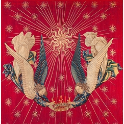 Carte postale Jacob De Litemont - Dais de Charles VII, vers 1440-1450