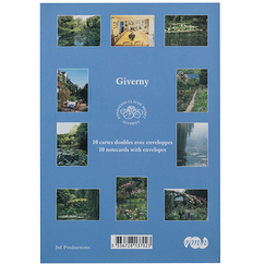 10 Cartes doubles avec enveloppes - Giverny