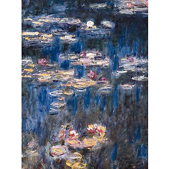Poster The Waterlilies by Claude Monet
