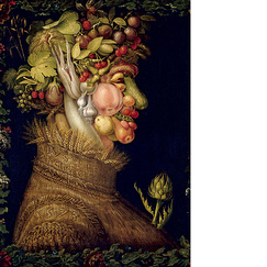 Poster The Summer by Arcimboldo