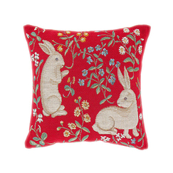 Red Rabbit Cushion
