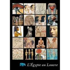 Affiche L'Égypte au Louvre