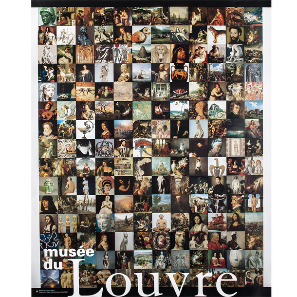 Affiche Bicentenaire du musée du Louvre