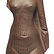 Torse de femme identifié à Néfertiti