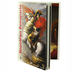 24 cartes postales - Chefs-d'œuvre Napoléon Bonaparte